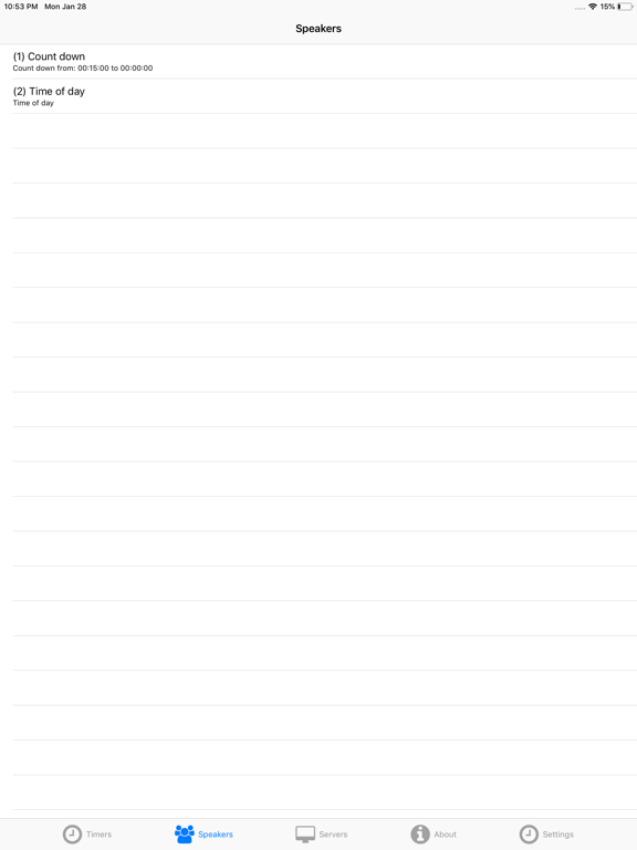 Screenshot #5 pour StageTimerDisplay