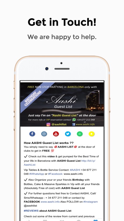 Aashi Guest List screenshot-4