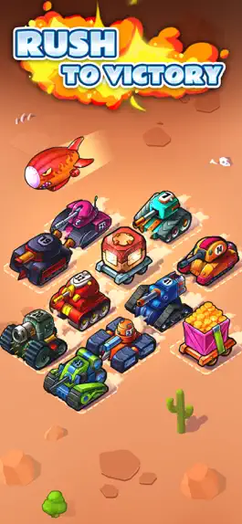 Game screenshot Huuuge Little Tanks Merger hack