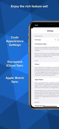 Captura 3 OTP Auth iphone