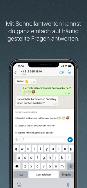 ‎WhatsApp Business Screenshot