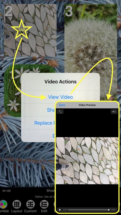 Mosaic - Video & Photo Collage Screenshot