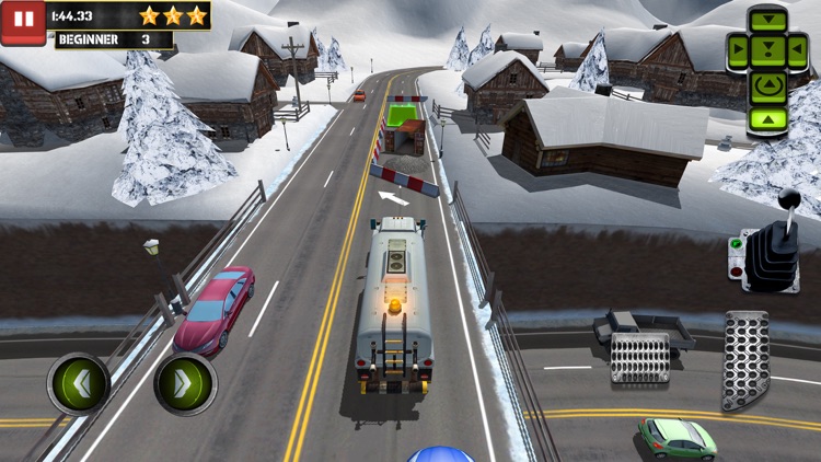 Ice Road Truck Parking Sim