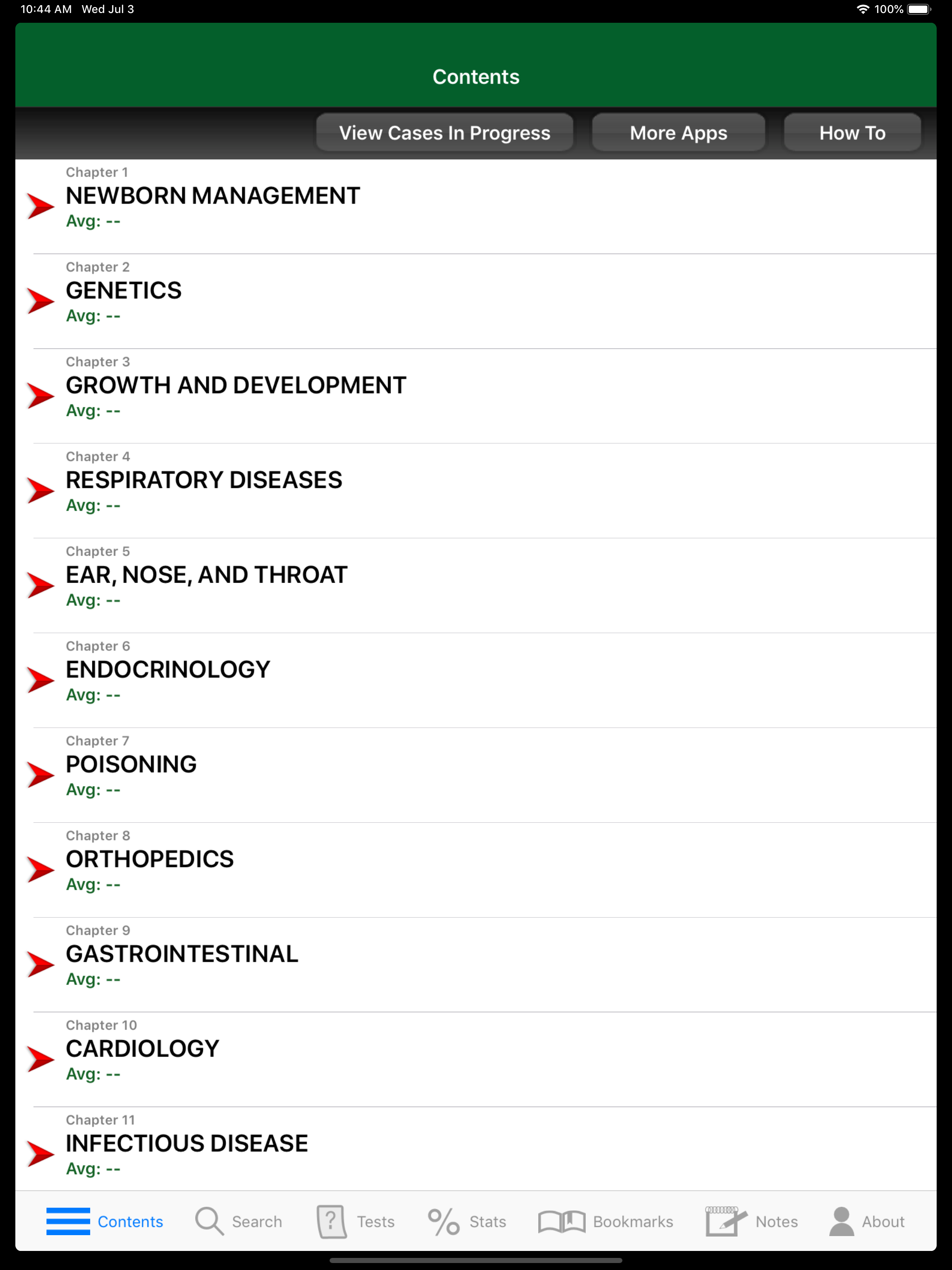Pediatrics CCS USMLE Step 3 screenshot 9