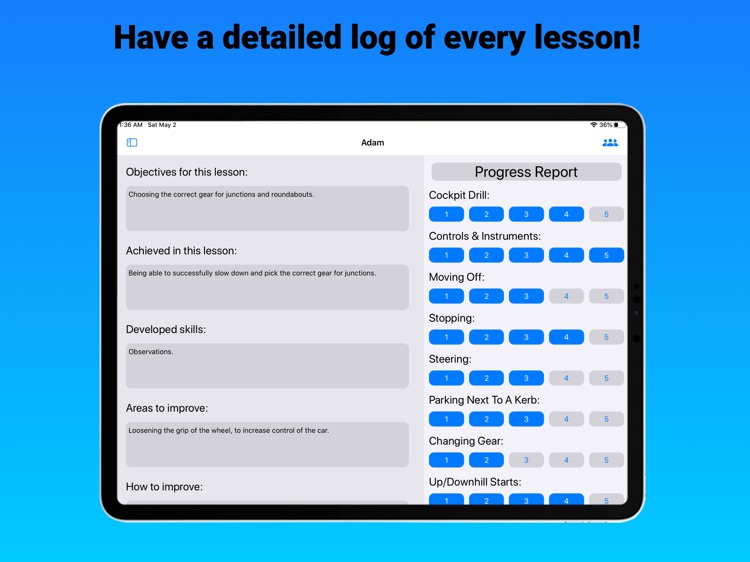 Lesson Tracker
