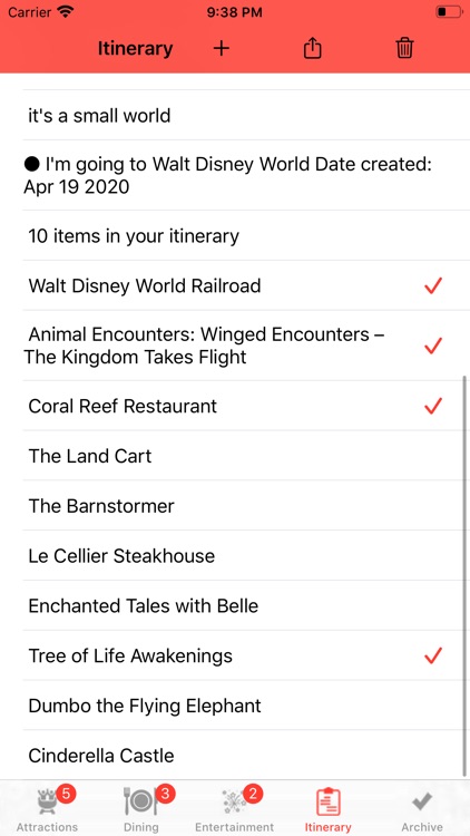 Theme Park Checklist: Bay Lake screenshot-3