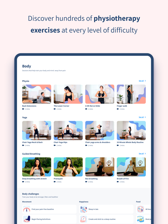 Pathways Pain Relief iPad screenshot 4 - Medical app