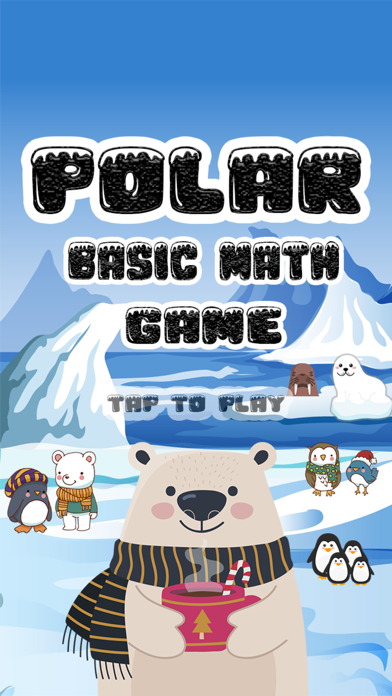 screenshot of Polar Simple Math Game 1