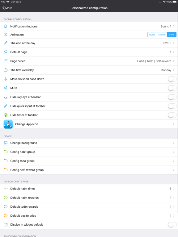 My Goals - Get things done iPad screenshot 7 - Productivity app