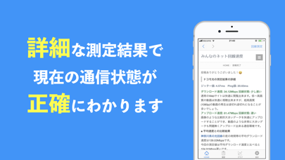 みんなのネット回線速度-スピードテストで通信速度を測定しようのおすすめ画像2