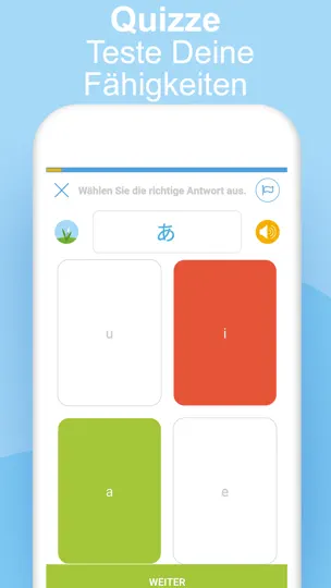 Screenshot von Hiragana Schreiben Lernen auf dem iPhone 5
