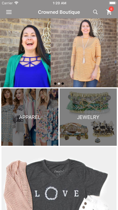 Crowned Boutique screenshot 2