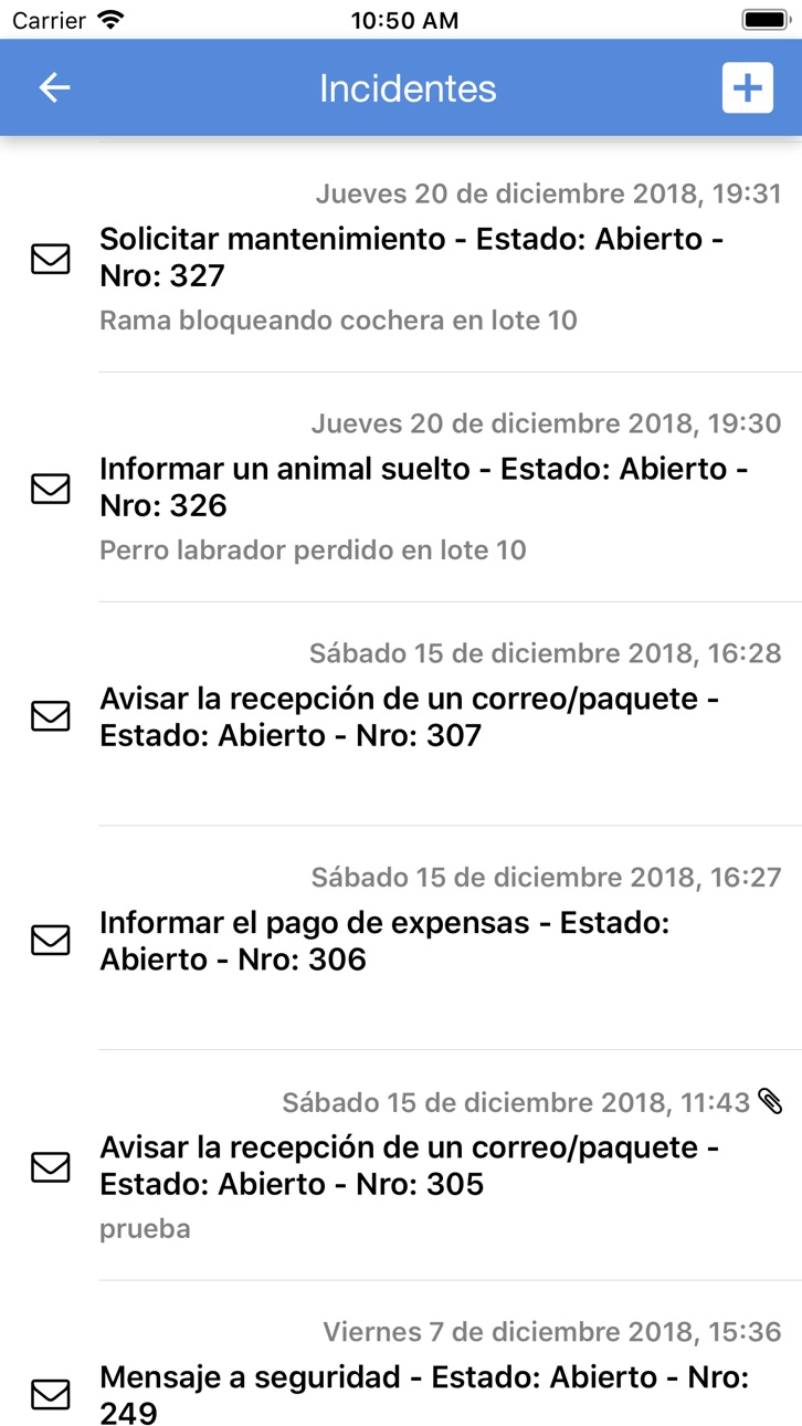 iPhone screenshot