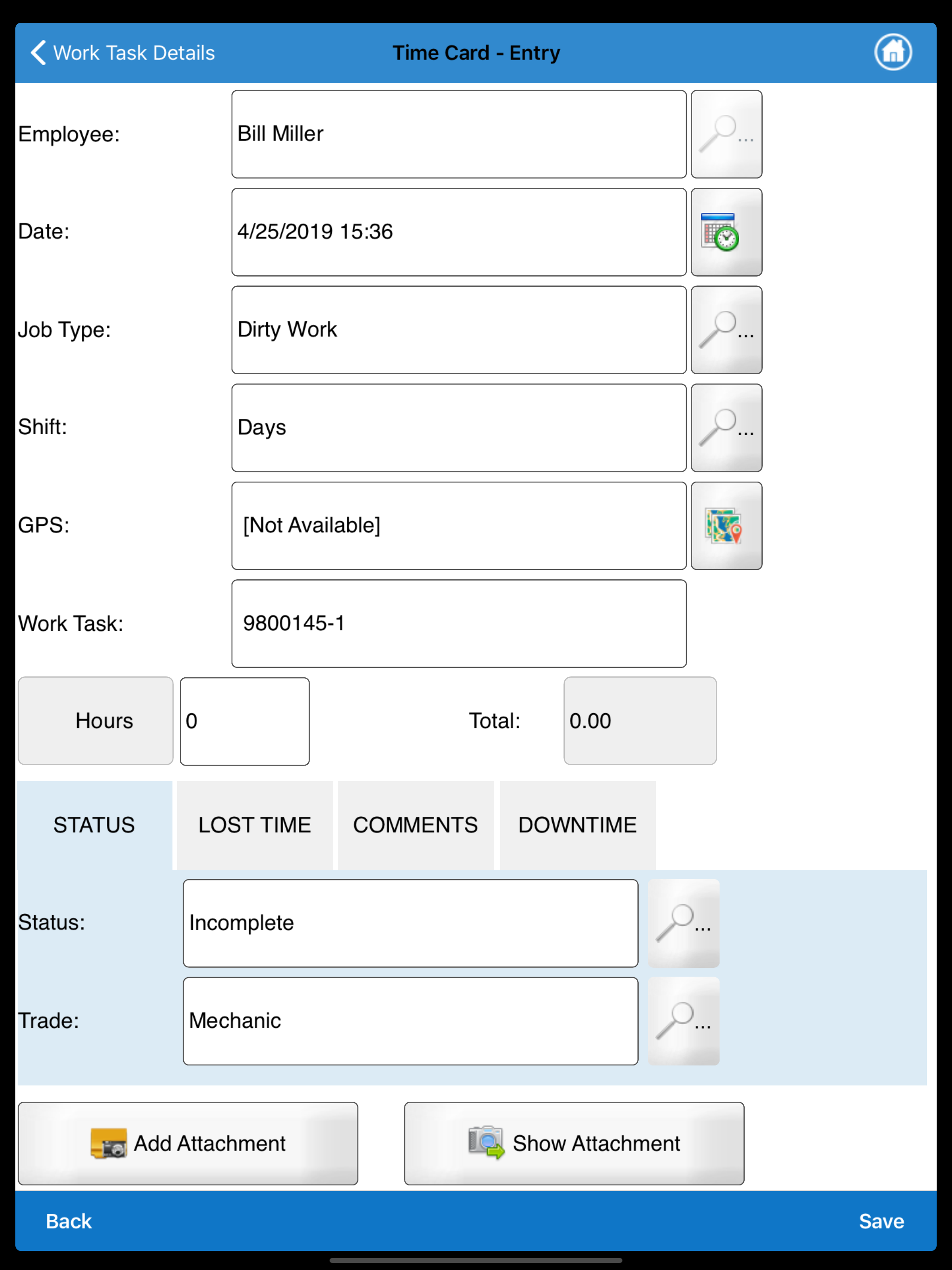 EAM Mobile Maintenance V8.5 screenshot 9