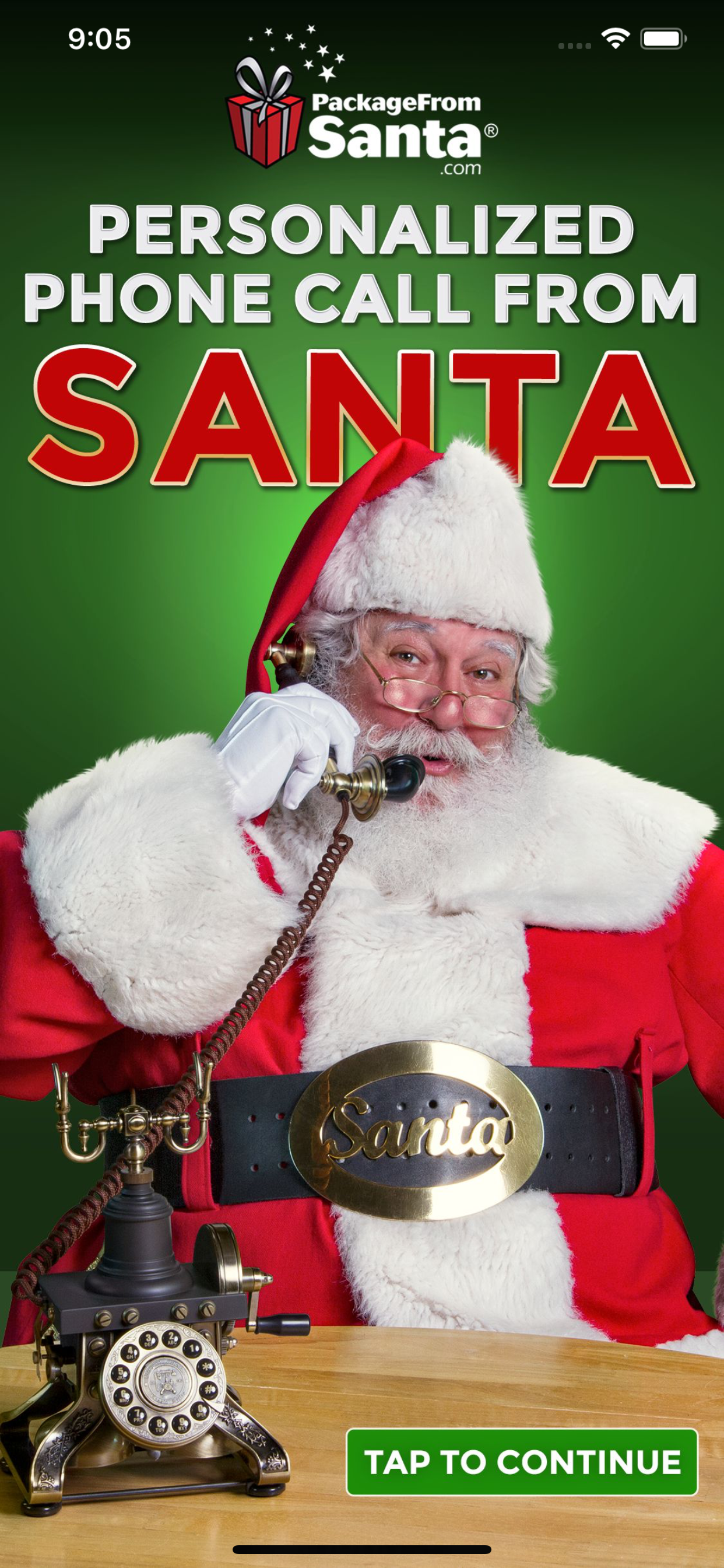 Personalized Call from Santa