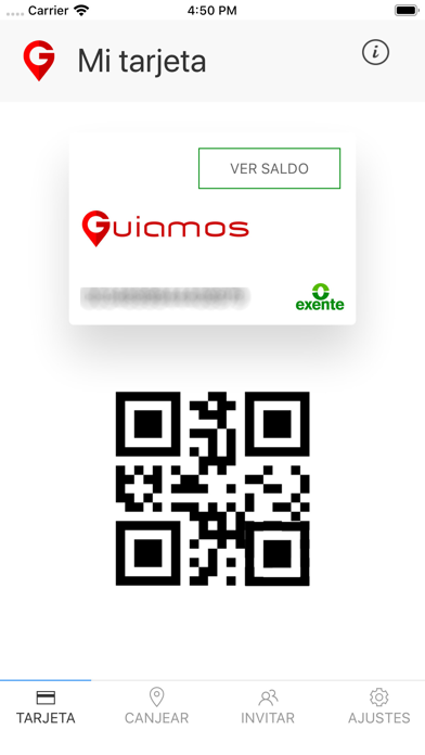 Screenshot #1 pour Guiamos Card