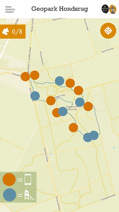 De Hondsrug Hunzebosroutes Screenshot