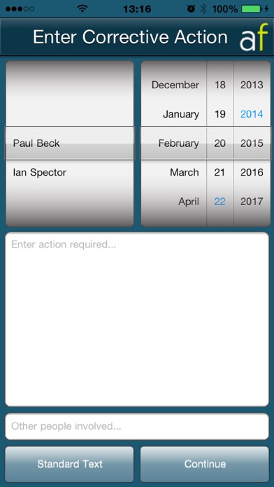 Screenshot #2 pour AuditForm