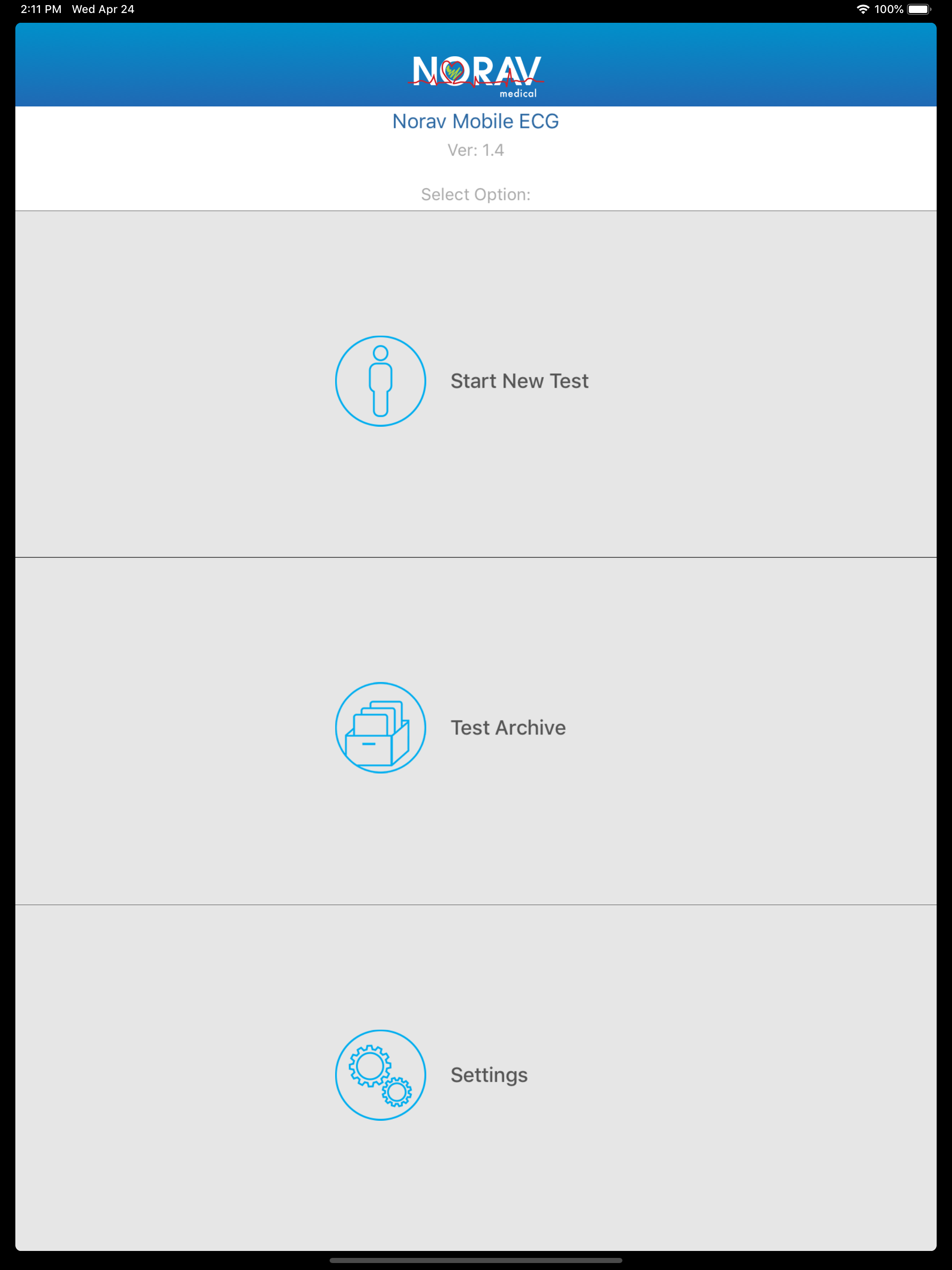 Norav Medical Mobile ECG