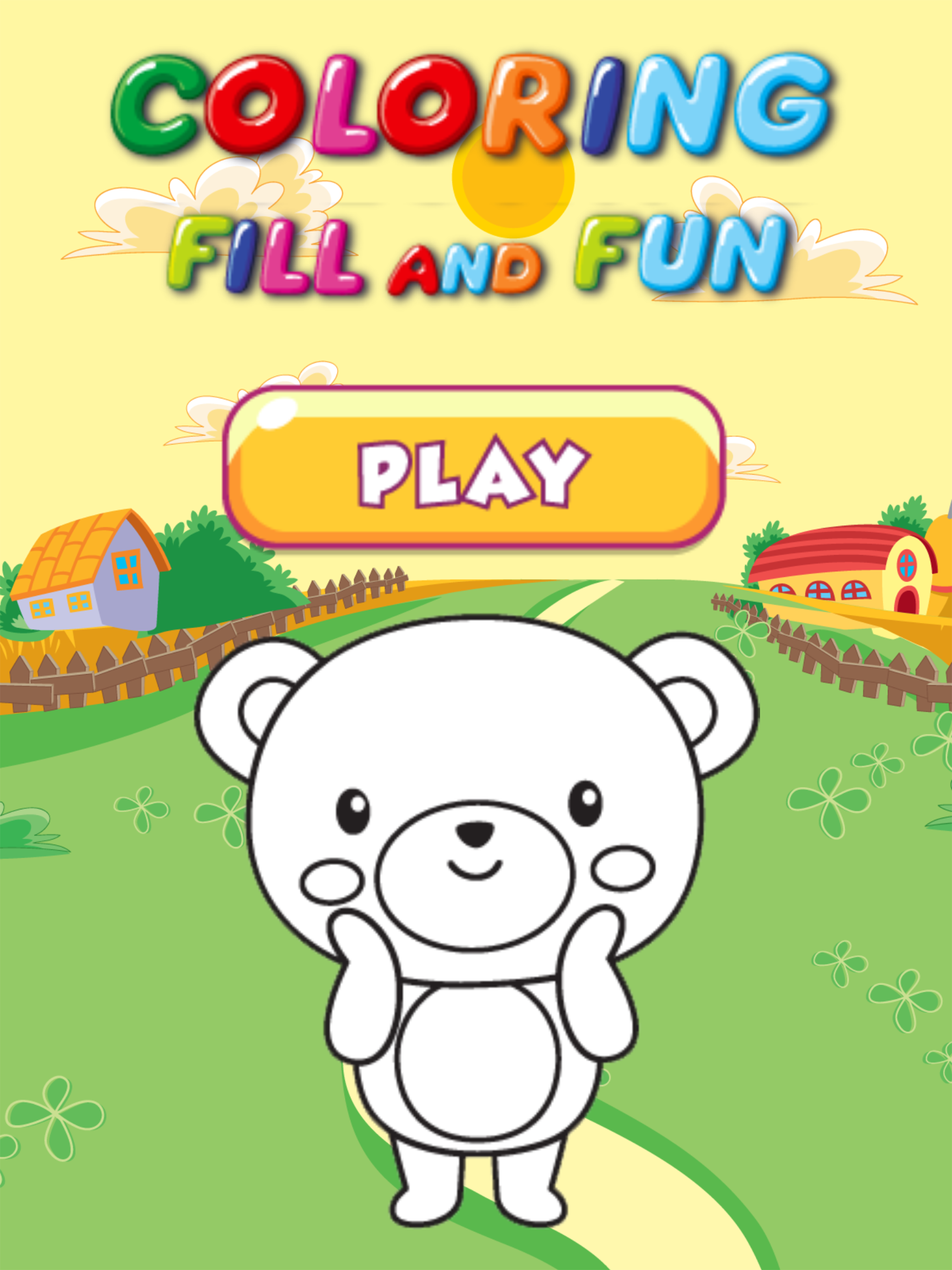 Coloring Fill And Fun Book