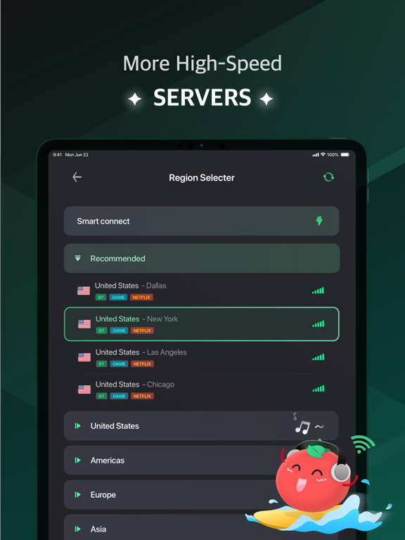 Screenshot #6 pour VPN Tomato Pro - Fast & Secure