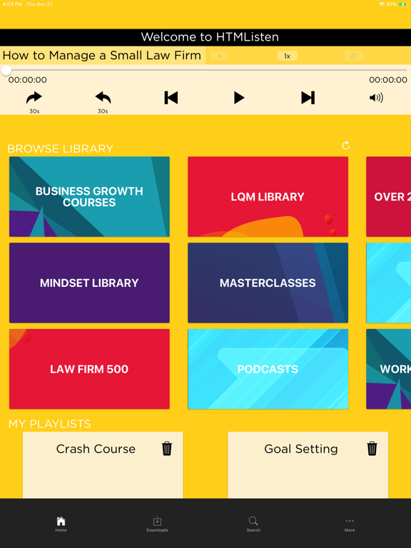 How to Manage a Small Law Firm iPad screenshot 1 - Business app