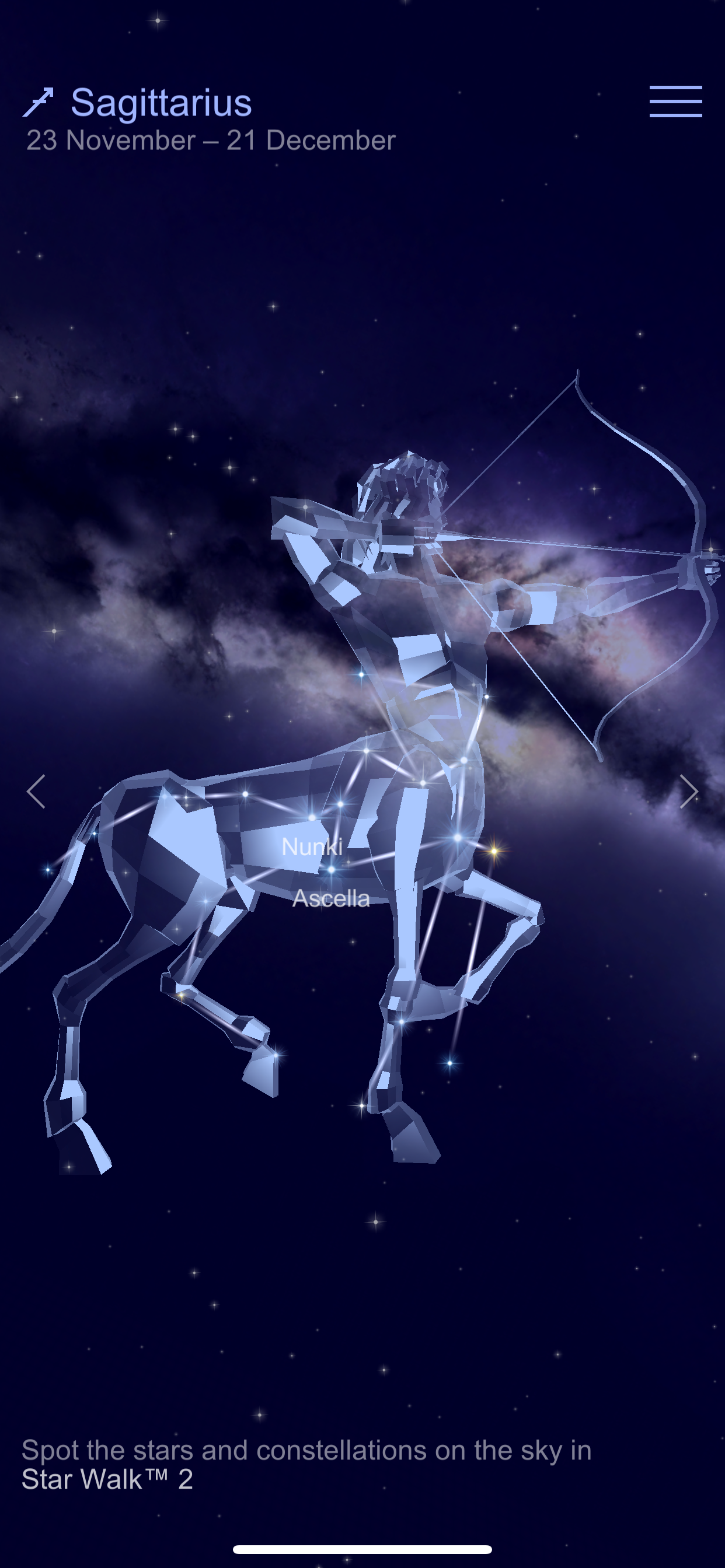 Zodiac Constellations Guide screenshot 2