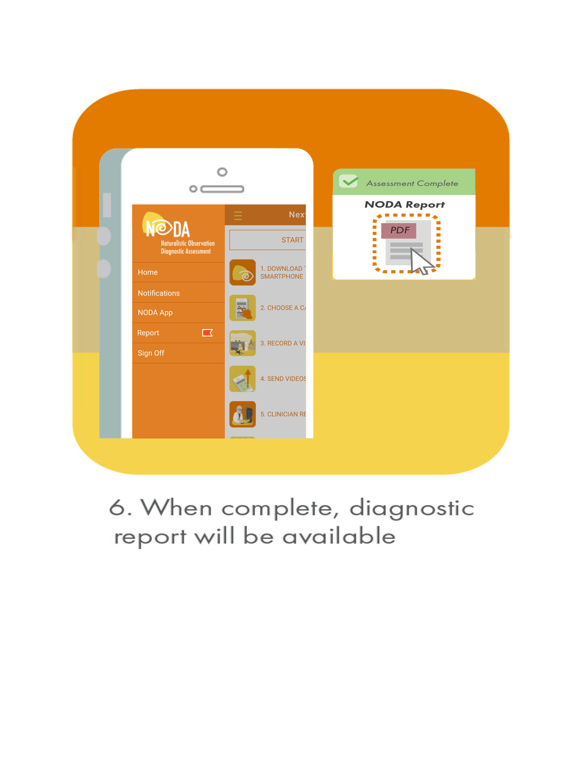NODA Autism Diagnosis iPad screenshot 4 - Medical app