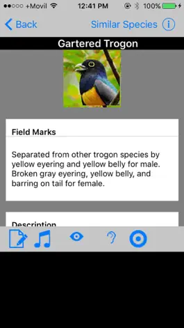 Game screenshot Belize Birds Field Guide hack