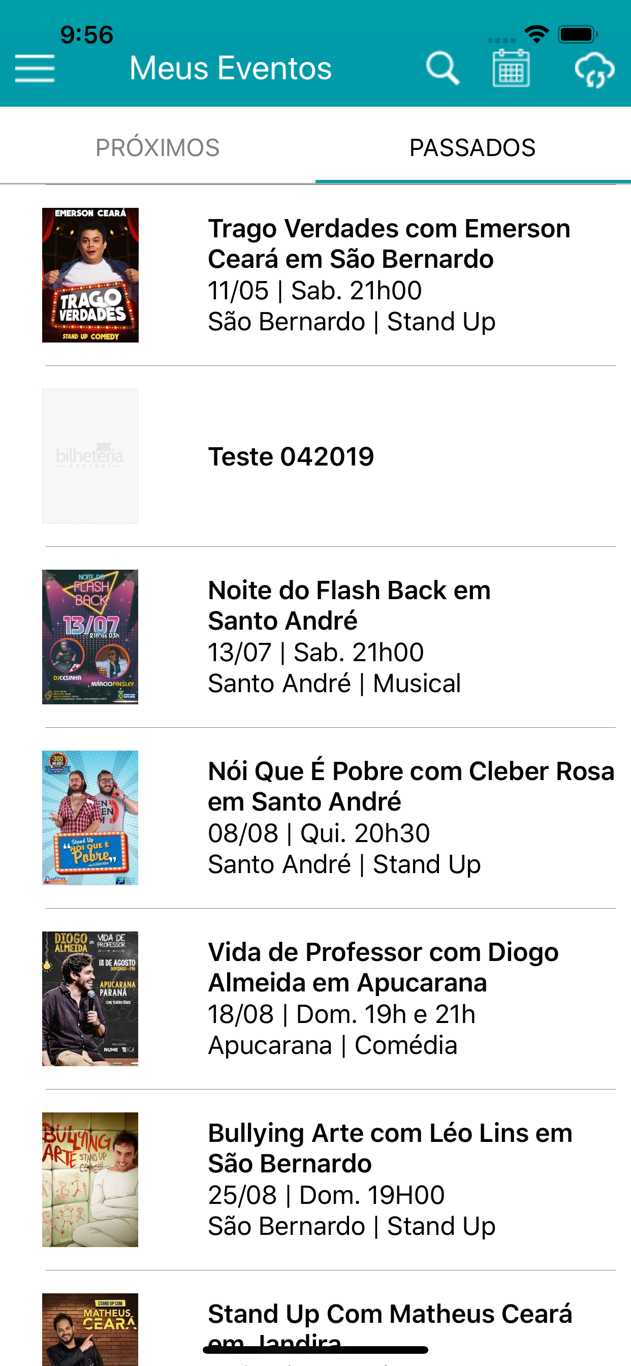 Organizador Bilheteria Express screenshot 3