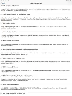 TX Code of Criminal Proc 2026 iPad image 2