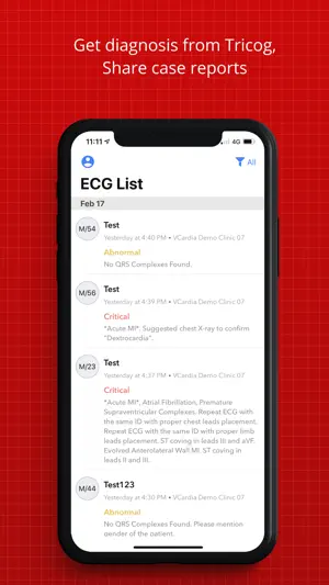 VCardia by Tricog screenshot 1