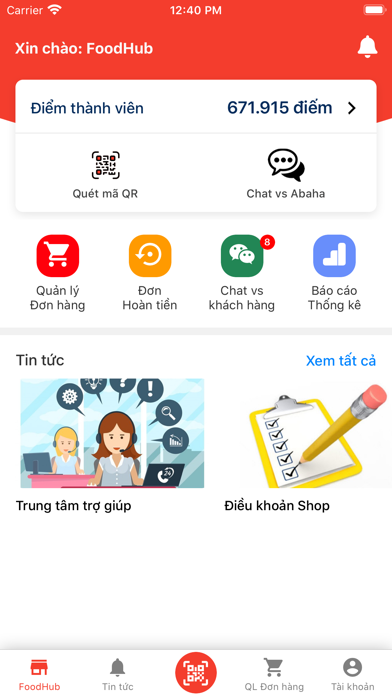 HomeID Admin Dành cho Quản lý Screenshot