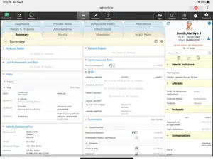 MEDITECH MConnect screenshot #3 for iPad