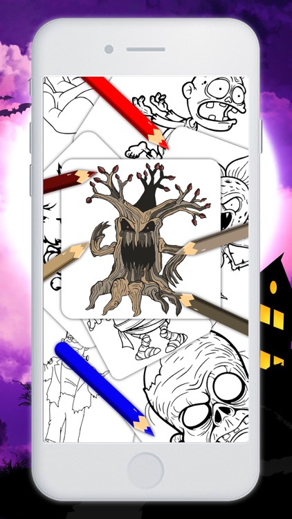 Horror Coloring for Adult screenshot-3