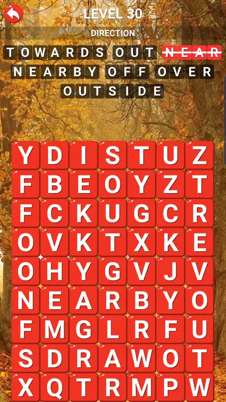 Wonder Fall Words