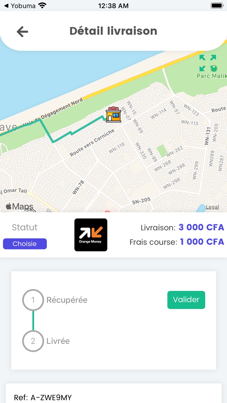 iPhone screenshot