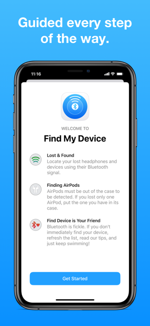 Find My Bluetooth Device Screenshot