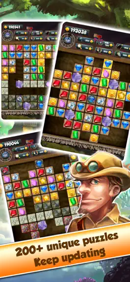 Game screenshot Jewel Games Quest 2 - Match 3# apk