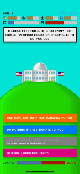 Game screenshot Impeached: Be The President hack