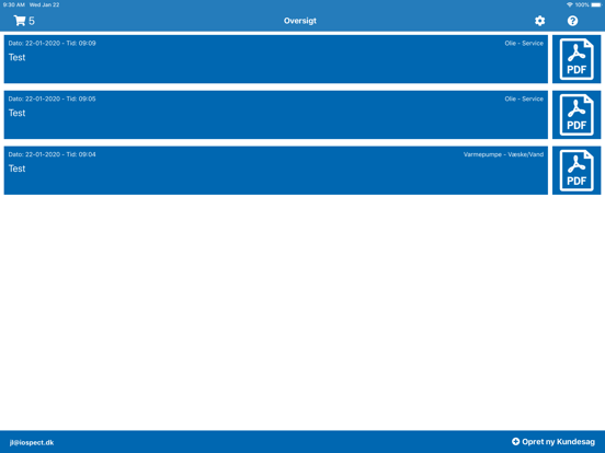 Screenshot #6 pour VVSpect - serviceeftersyn