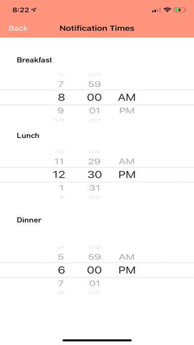 Diet Daily iPhone screenshot