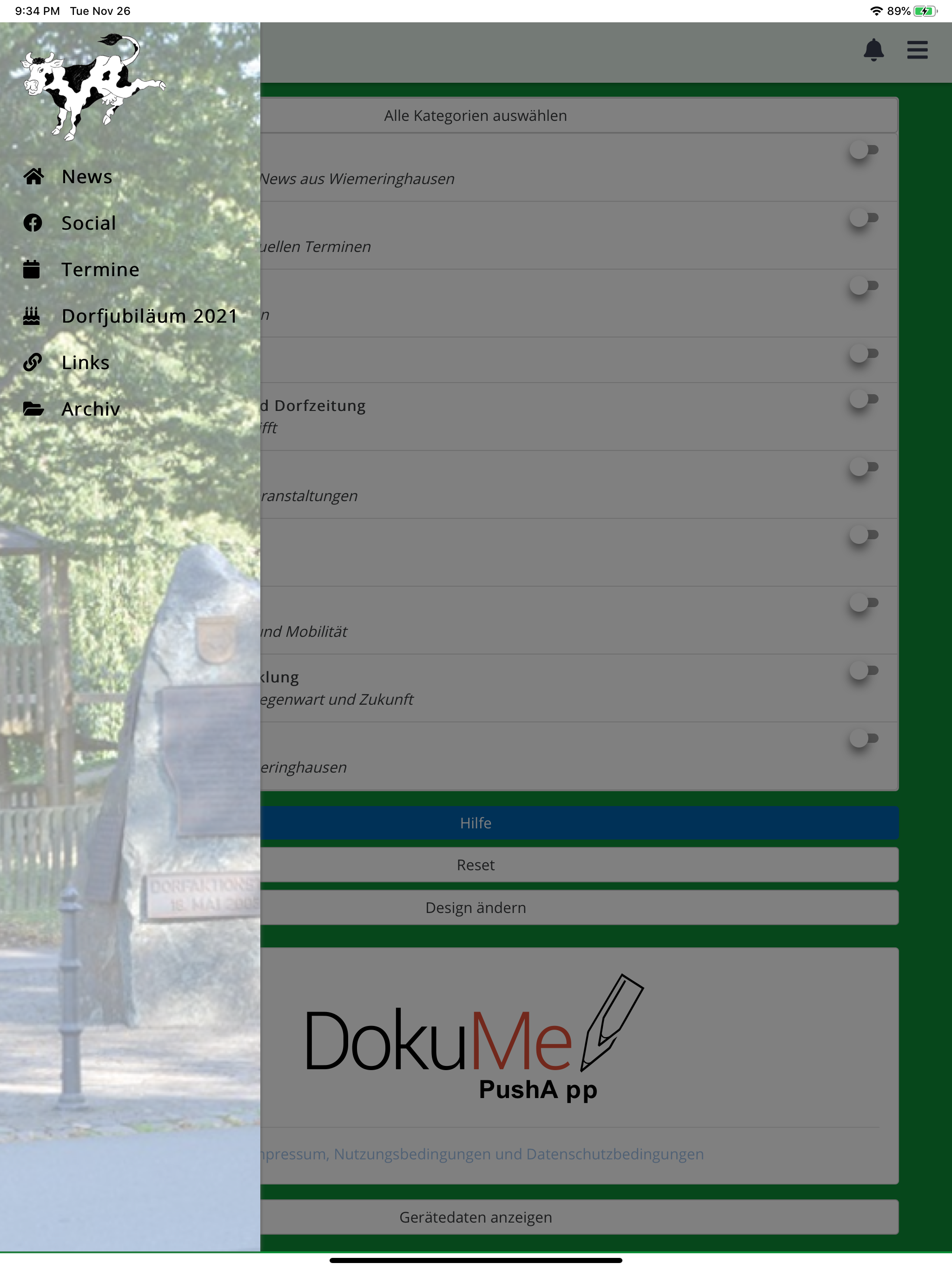Wiemeringhausen PushApp screenshot 4