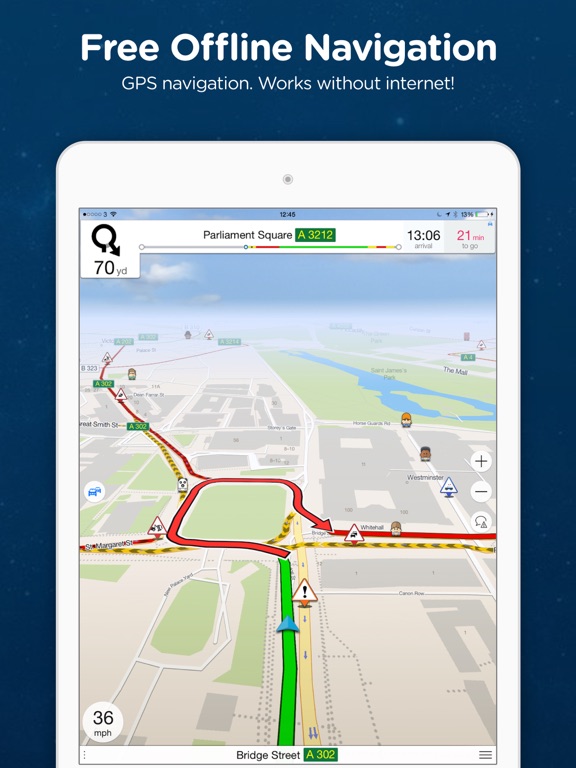 Screenshot #4 pour Navmii Offline GPS