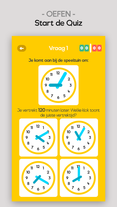 KlokWijs - leren klokkijken Screenshot