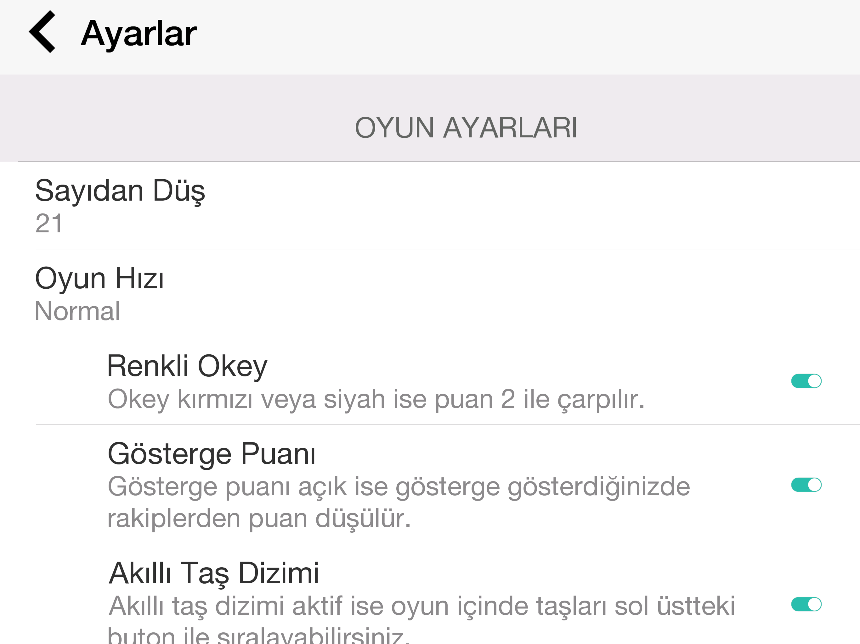 Okey - İnternetsiz screenshot 7