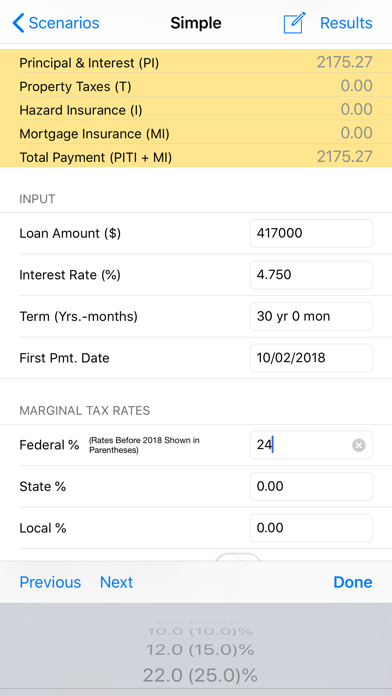 Loan Calculator & Tax Savingsのおすすめ画像2