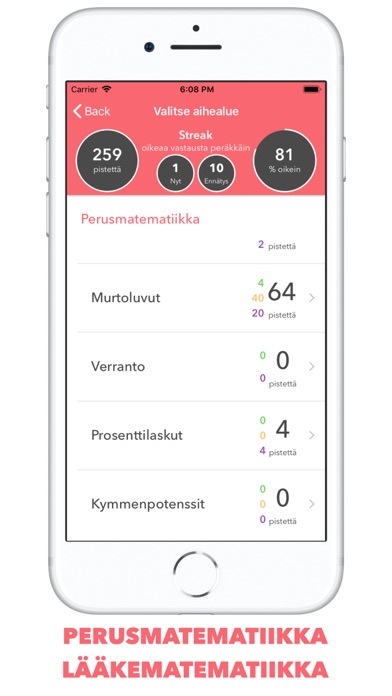 Lääkelaskut Screenshot