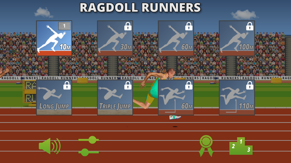 #2. Ragdoll Runners (iOS) Podle: Samuel Manier
