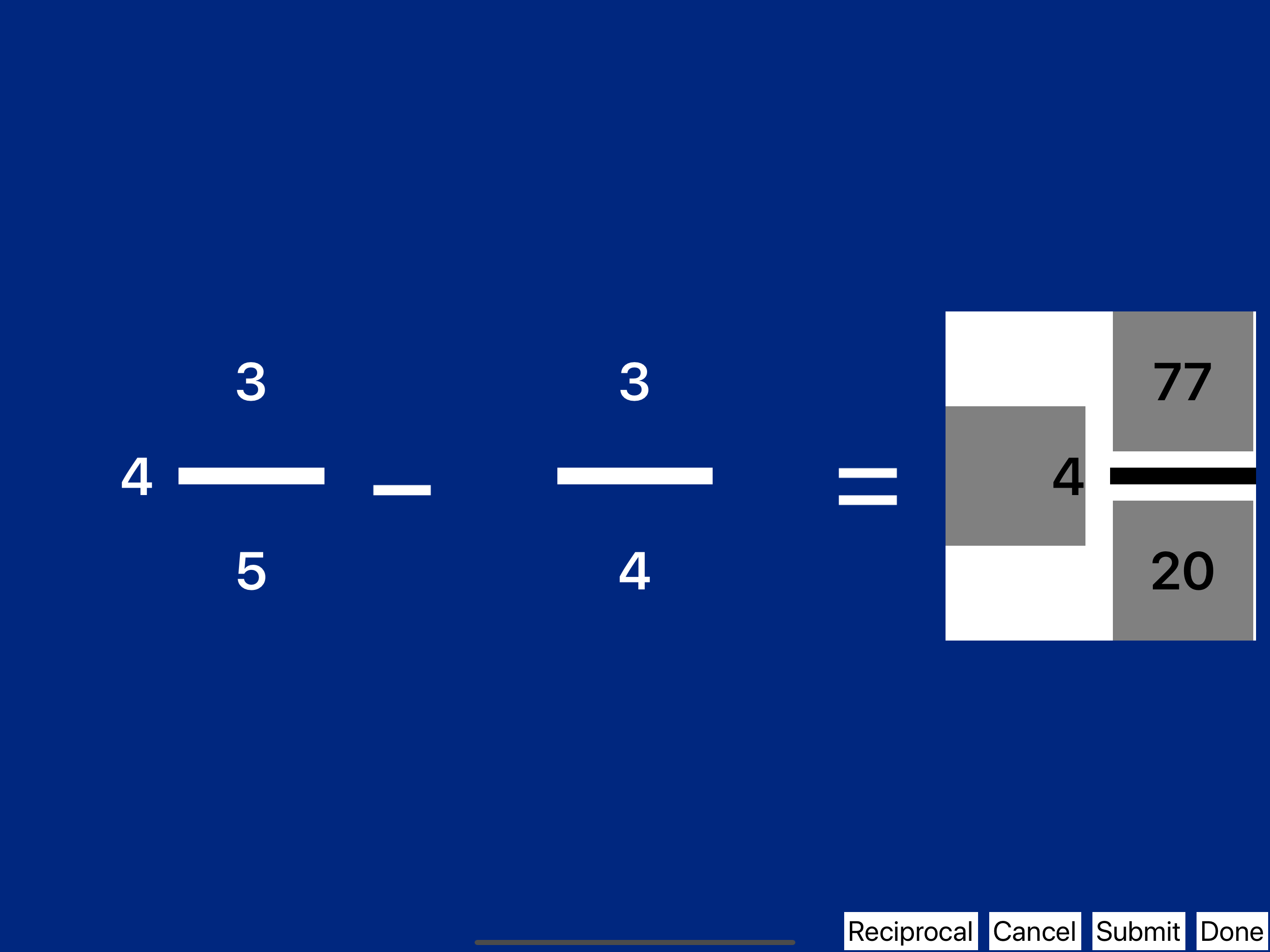 Practice2Master Fractions